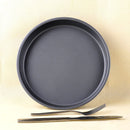 10 Inch Black Steel Non-stick Pizza Tray Baking Plate Crispier Crust