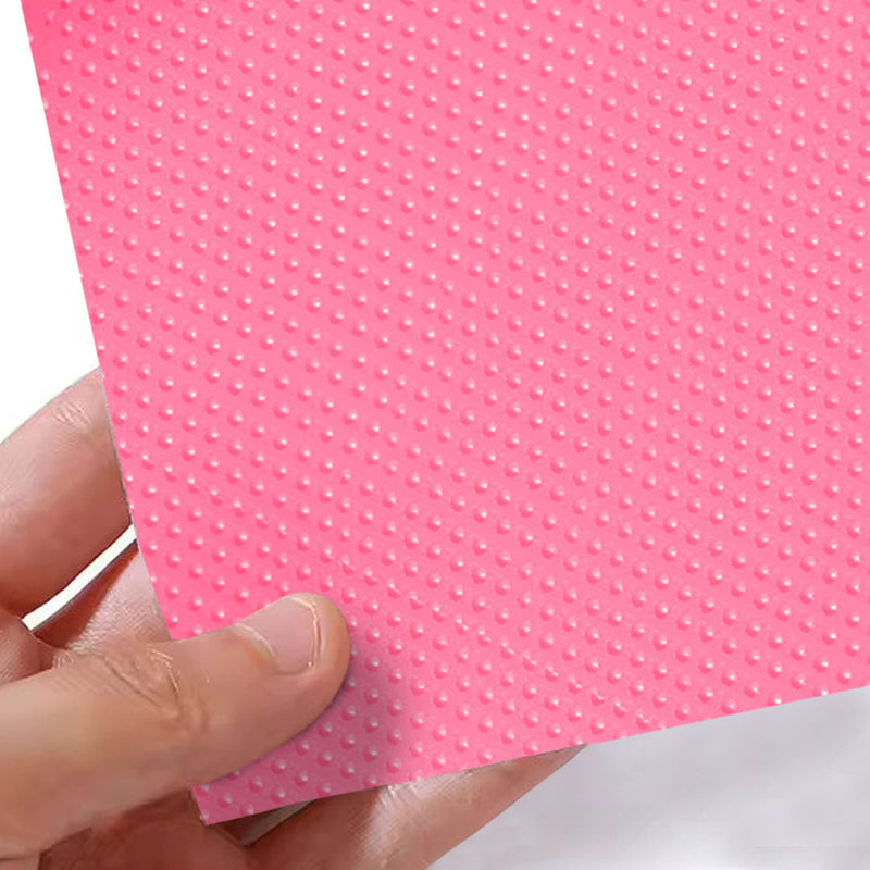 2X Kitchen Cabinet Liner Roll Eva 50x300cm Waterproof Non Slip Pink