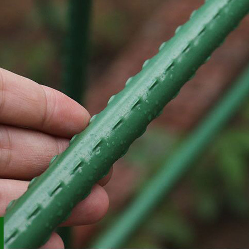 150X90cm Plant Frame Tube Trellis Adjustable Metal Pvc Garden Vine Support Green