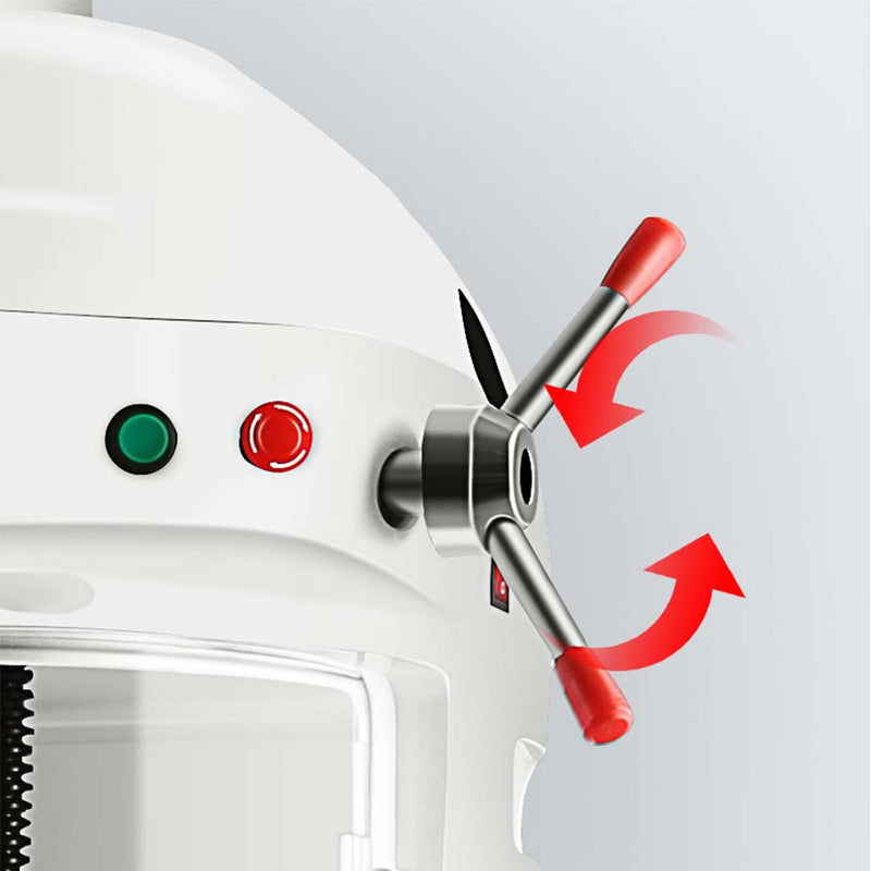 2X Commercial Ice Shaver Machine Automatic Crusher Adjustable Stainless Steel