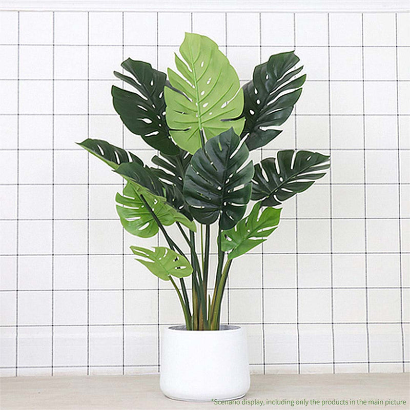 Artificial Potted Turtle Back Tree 113cm Realistic Indoor Plant Green