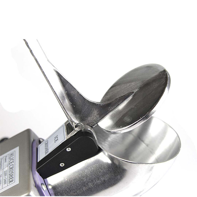 2X 300W Stainless Steel Ice Shaver Crusher Snow Cone Smoothie Maker Machine