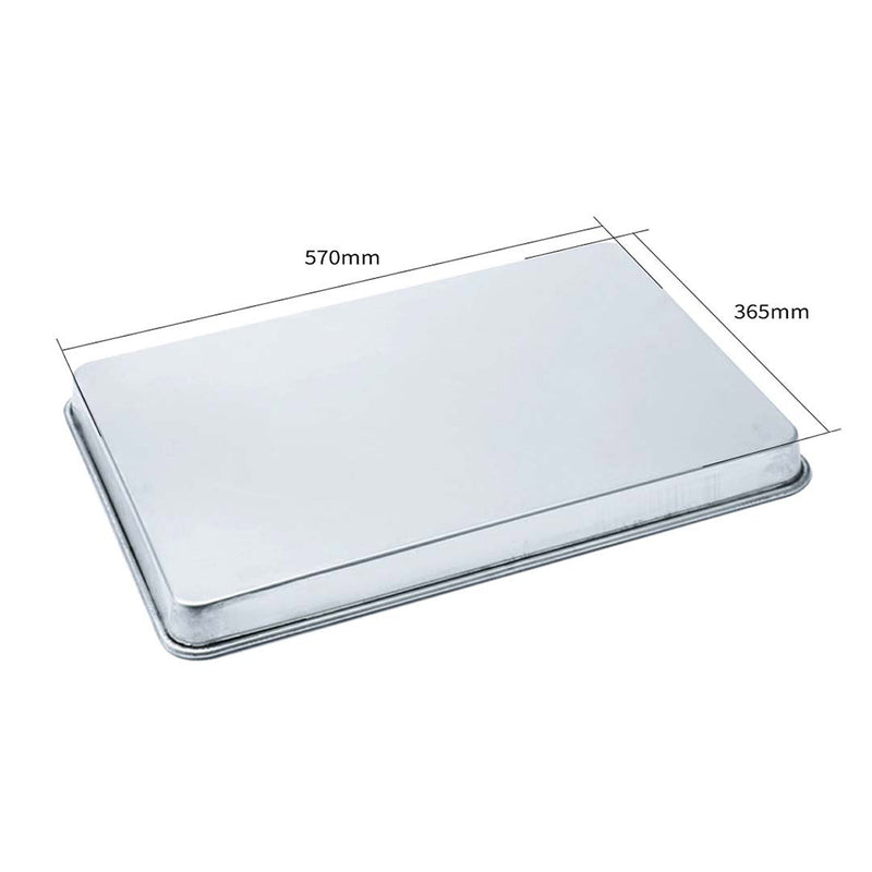 16 Tier Stainless Steel Tray Trolley 16 Aluminum Pans 60x40x5cm Lockable Castors