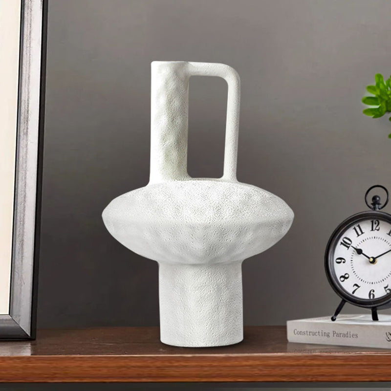 2X Ceramic Vase 20x30cm Contemporary Minimalist White Home Decor