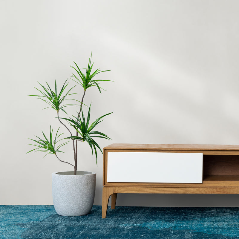 4X 180cm Artificial Dracaena Rubberised Silk Eco-Friendly Green Home Office Decor