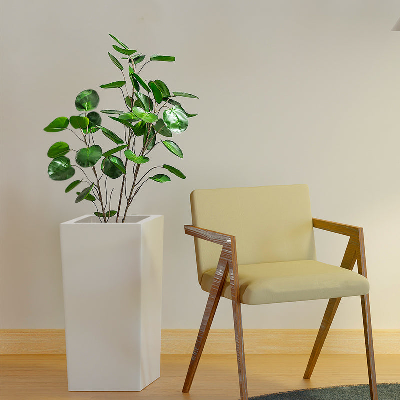 2X 95cm Artificial Potted Tree Polyethylene Realistic Green Leaves