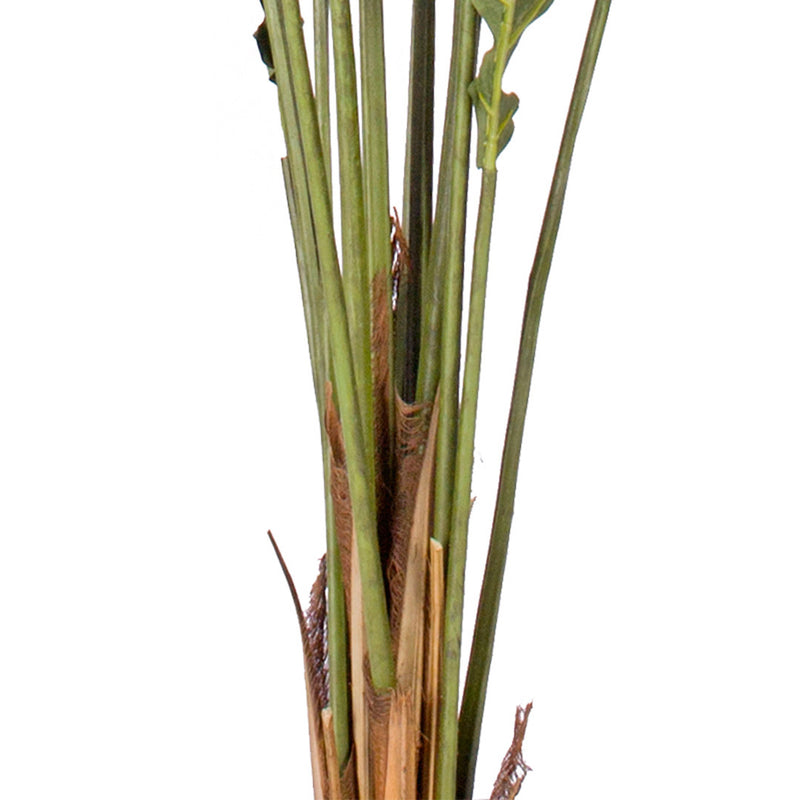 Artificial Areca Palm Tree 210cm Polyethylene Green Realistic Indoor Pot