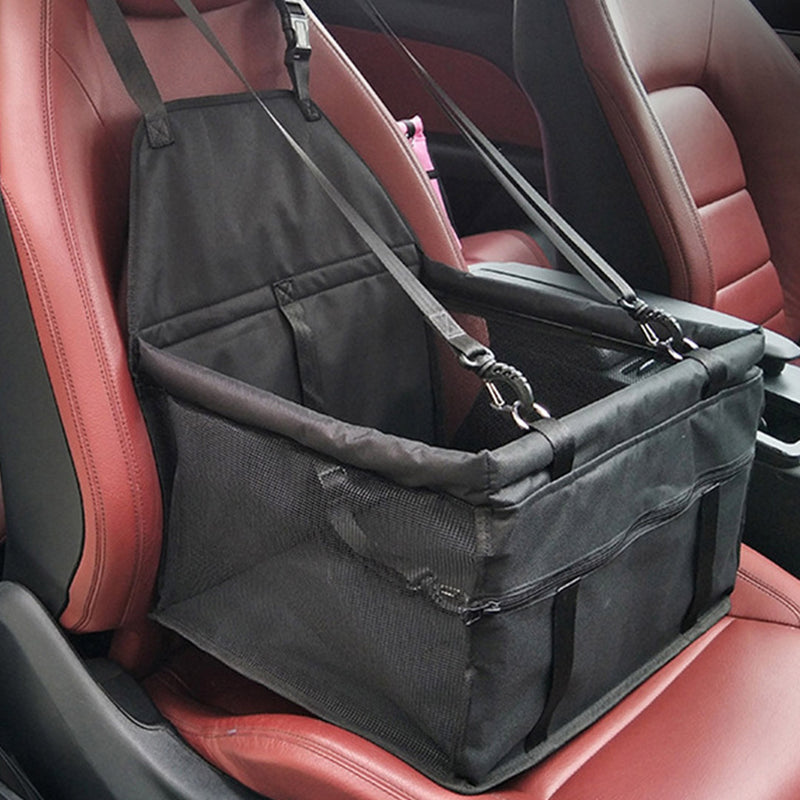 Pet Booster Car Seat 40 X 30 X 25cm 600D Oxford Cloth Pvc Mesh Waterproof Black