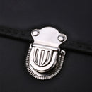 Leather Car Boot Organizer Box Collapsible Foldable With Lock Black Stitch