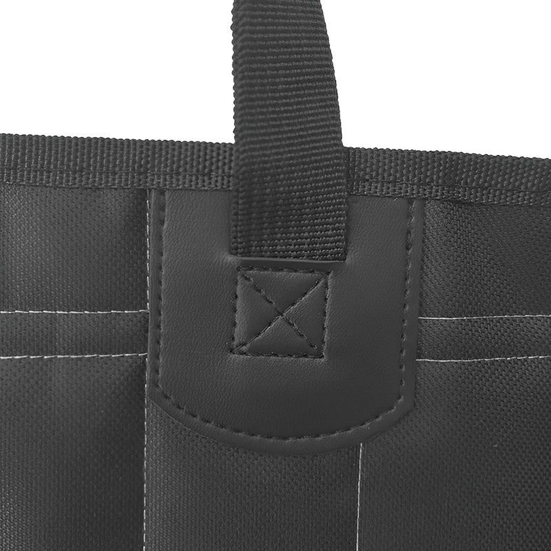 Pet Sitting Bag Car Oxford Cloth 42.5x25x58cm Black Non Slip Breathable Portable