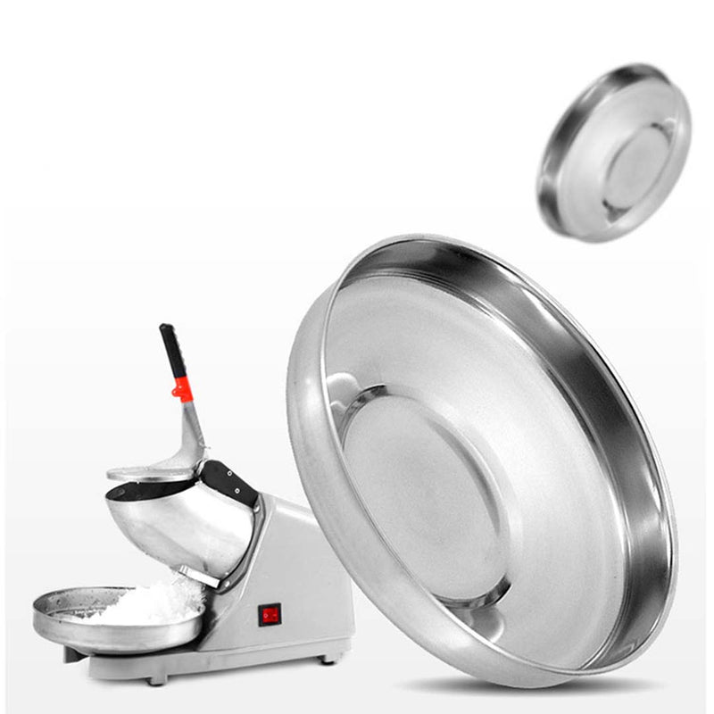 2X Commercial Electric Ice Shaver 300W Stainless Steel Dual Blade 95Kg Per Hour