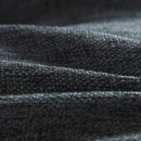 120cm Dark Grey Wedge Headboard Pillow Triangular Backrest with Pocket