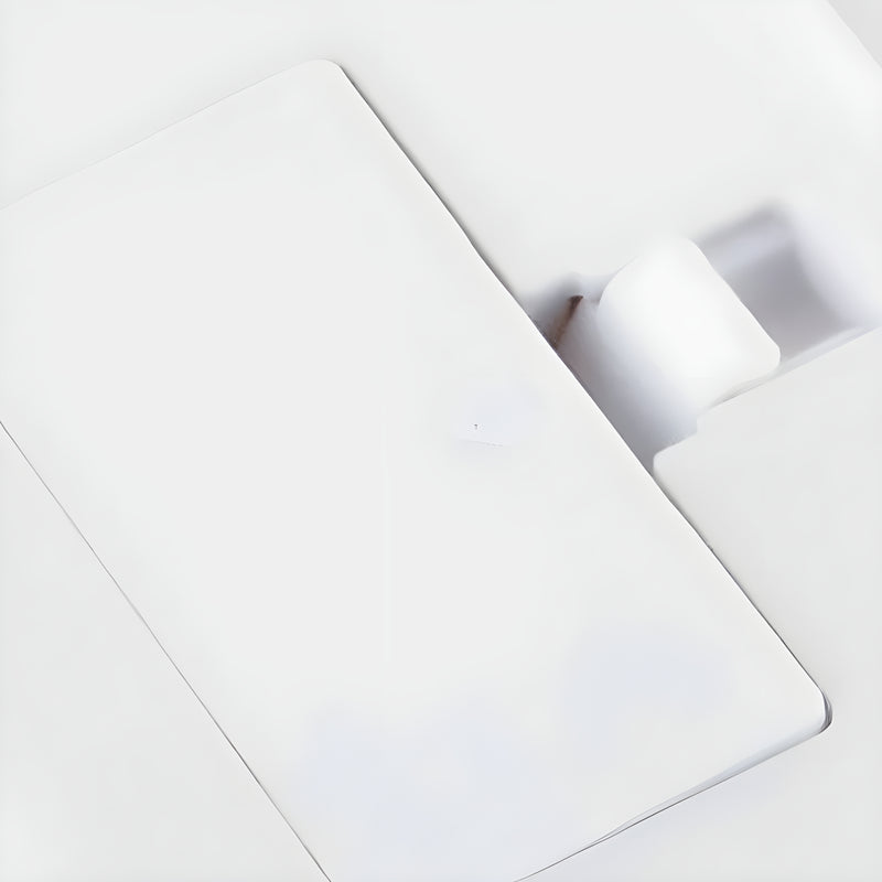 Digital Body Fat Glass Scale 180kg Lcd Display Waterproof Non Slip White