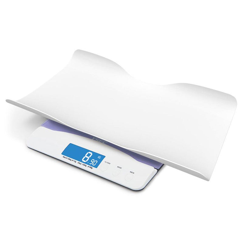 Digital Baby Scale 100kg Abs Platform 4 Inch Lcd Tare Lock Aaa Battery