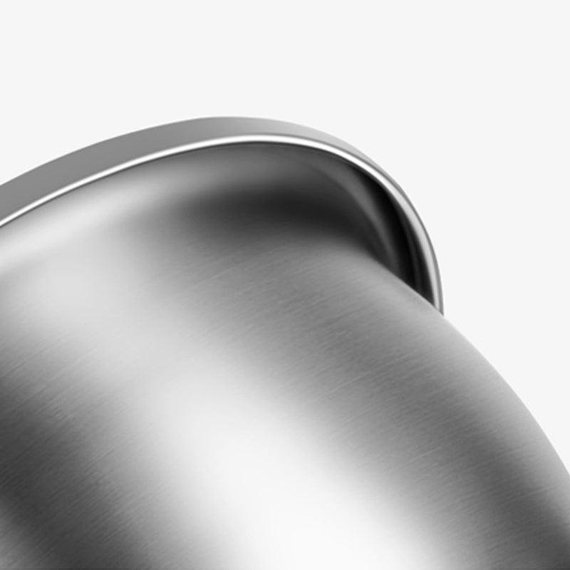 3Pcs Stainless Steel Mixing Bowls Set 30Cm 28Cm 26Cm Matte Silver