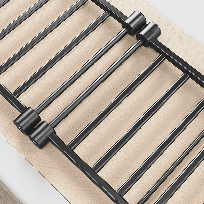 2X Aluminum Alloy 1.6m Clothes Drying Rack Foldable Space-Saving Dark Grey