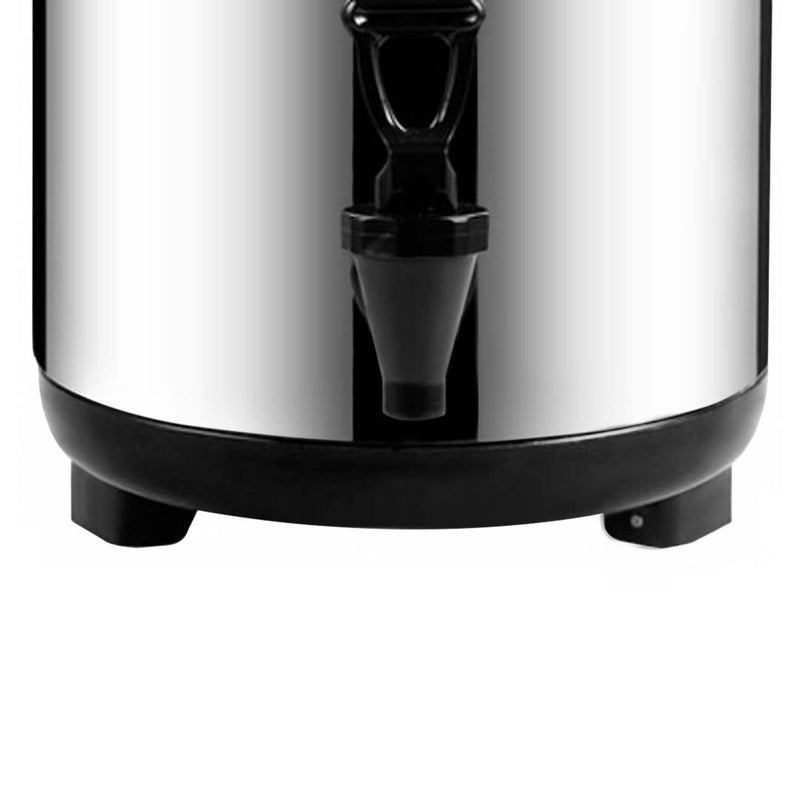 12L Insulated Stainless Steel Coffee Tea Barrel Dispenser Hot Cold Container