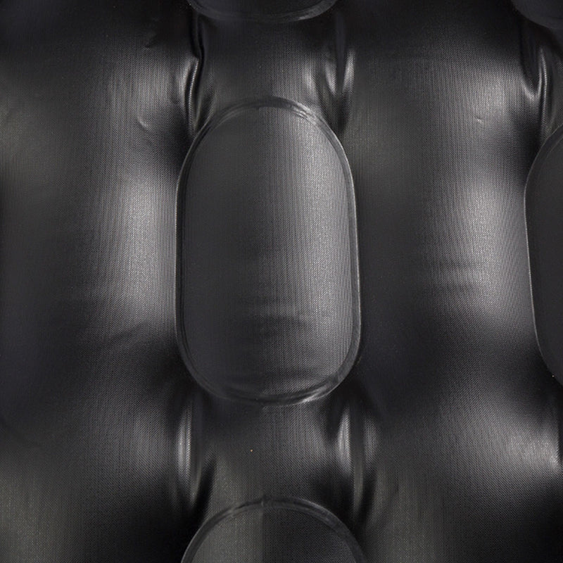 Black Inflatable Car Mattress Comfortable Travel Camping Air Bed With Pillows