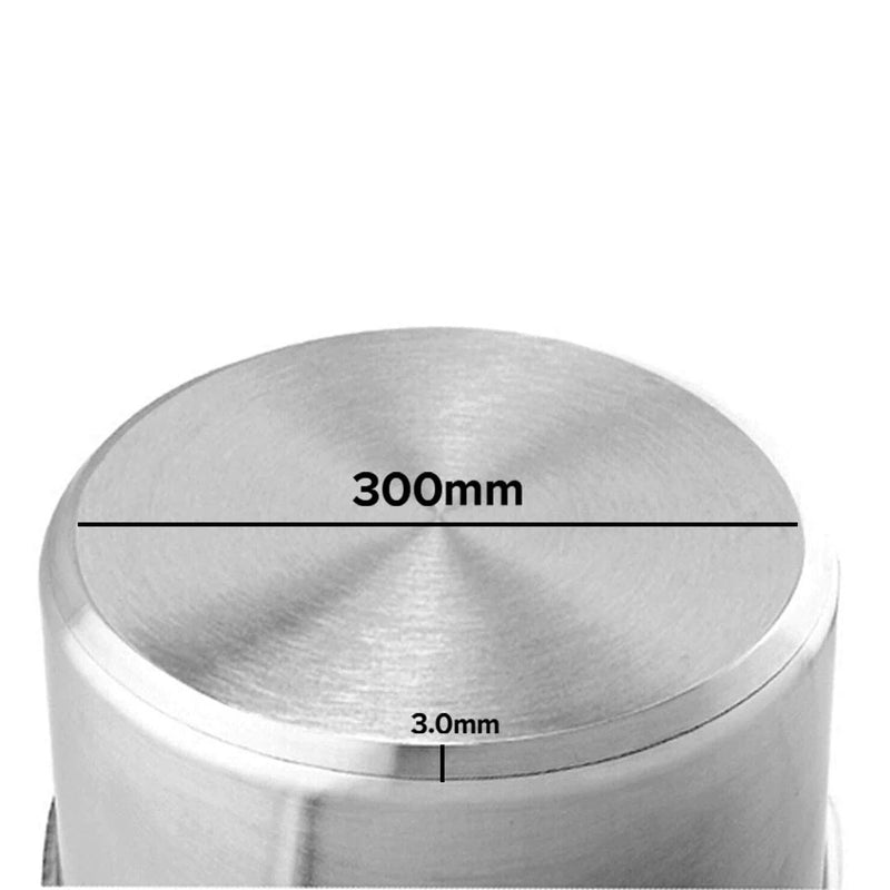 21L Stainless Steel Stockpot With 12L Perforated Pasta Strainer Insert