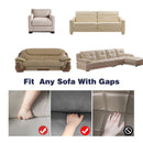 1-Seater Coffee Sofa Slipcover Ruffled Skirt Stretchable Durable Protector