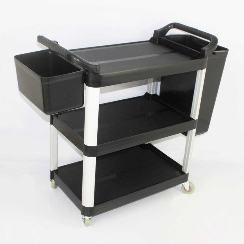 2X Pvc Waste Bins Large 330x230x560mm Small 330x230x175mm Flat Pack