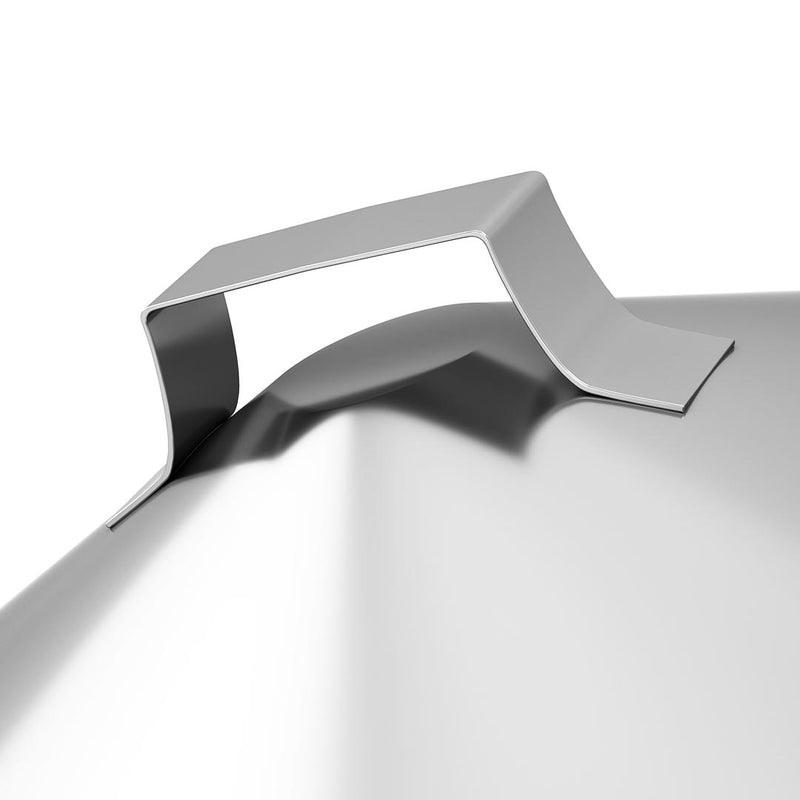 3 Tier Stainless Steel Steamer 22cm 9 Inch With Lid Interchangeable Trays