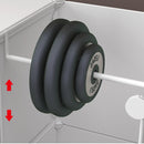 10 Cubes Portable White Wardrobe Modular Foldable Organizer Closet With Doors