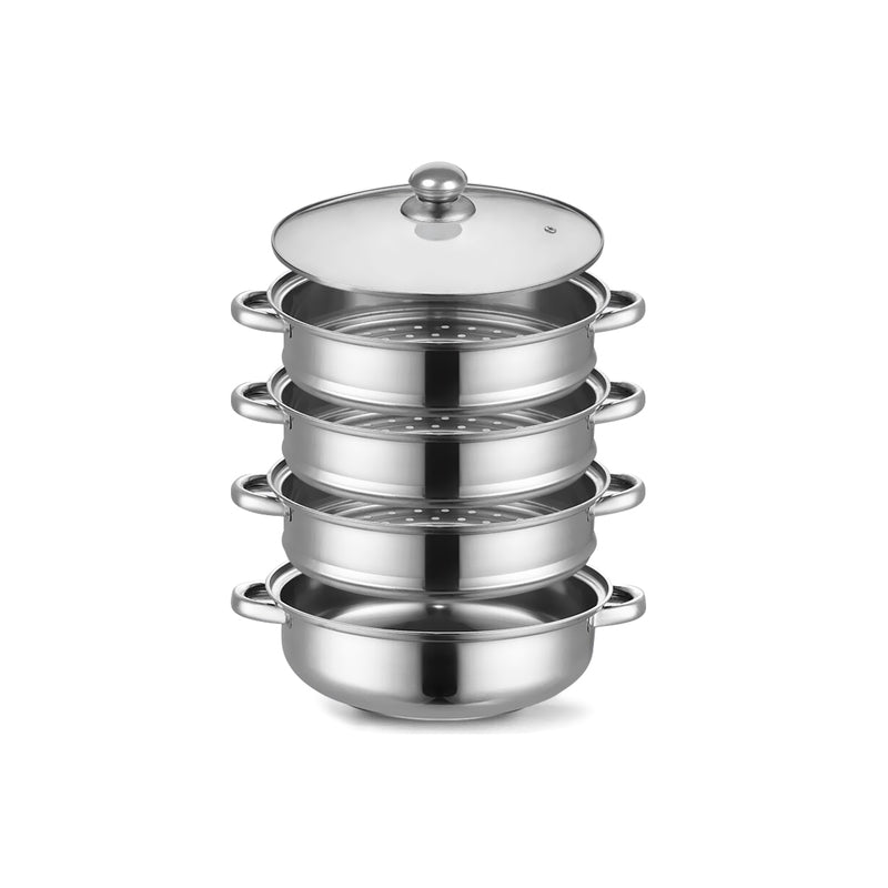 TOQUE Stainless Steel Steamer Meat Vegetable-1954802797237112833