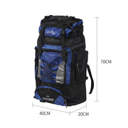 Military Backpack Tactical Hiking Camping Blue-1954802640571469826
