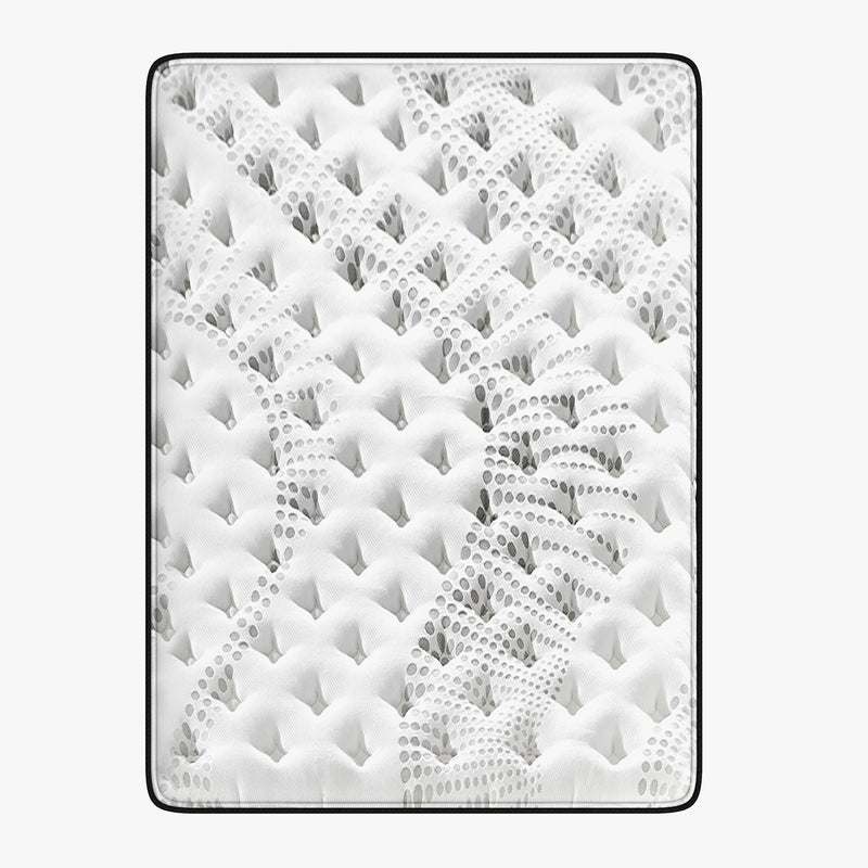 Luxopedic Pocket Spring Mattress 5 Zone 32CM Euro Top Memory Foam Medium Firm-1951134908403552263