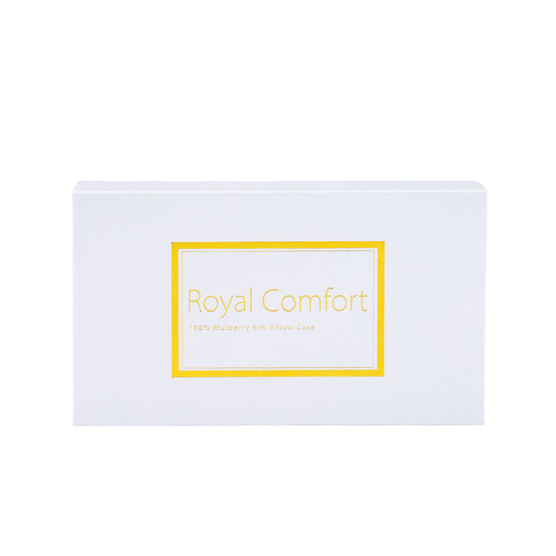Pure Silk Pillow Case by Royal Comfort (Single Pack) - Lilac-1951134815680073735