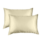 MULBERRY SILK PILLOW CASE TWIN PACK - SIZE: 51X76CM - CHAMPAGNE-1951134813415149568