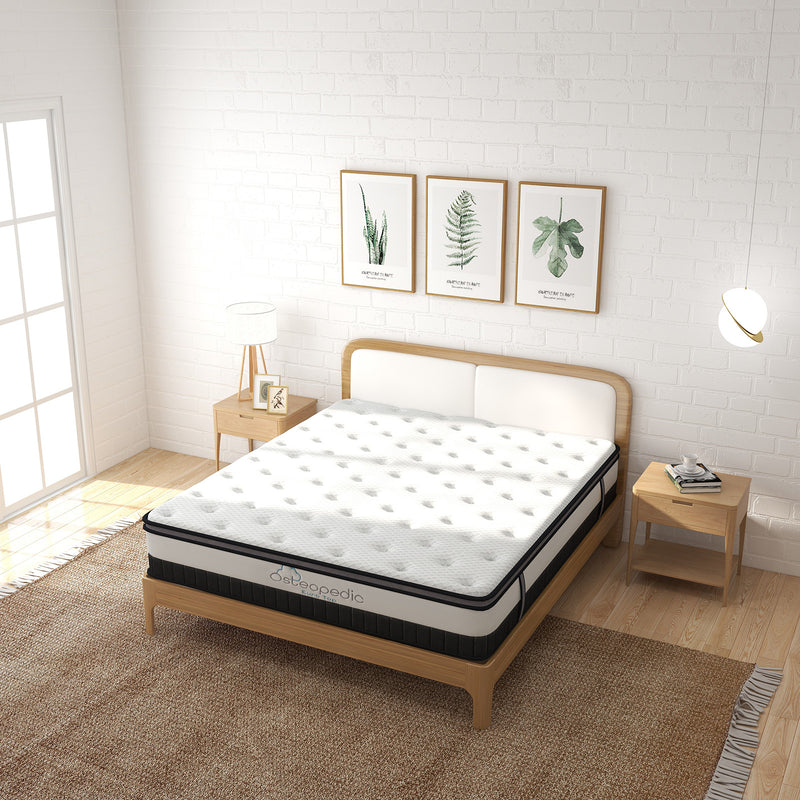 Osteopedic Euro Top Pocket Spring Mattress  - Queen-1951134905404624903