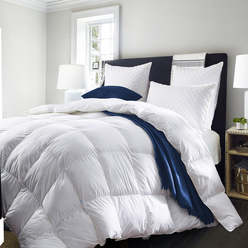 Royal Comfort Goose Deluxe 50/50 feather and down Quilt 500gsm -Single-1951134838434172928