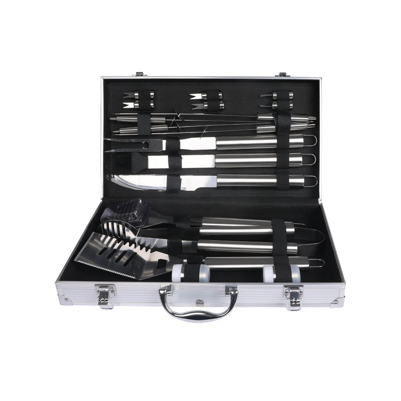 Moyasu 18Pcs BBQ Tool Set Stainless-1954802905827643393