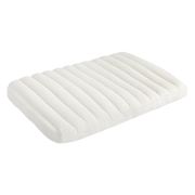 Pawz L Size Orthopedic Dog Bed with Sherpa Plush Removable Cover in White-1954802481838034952