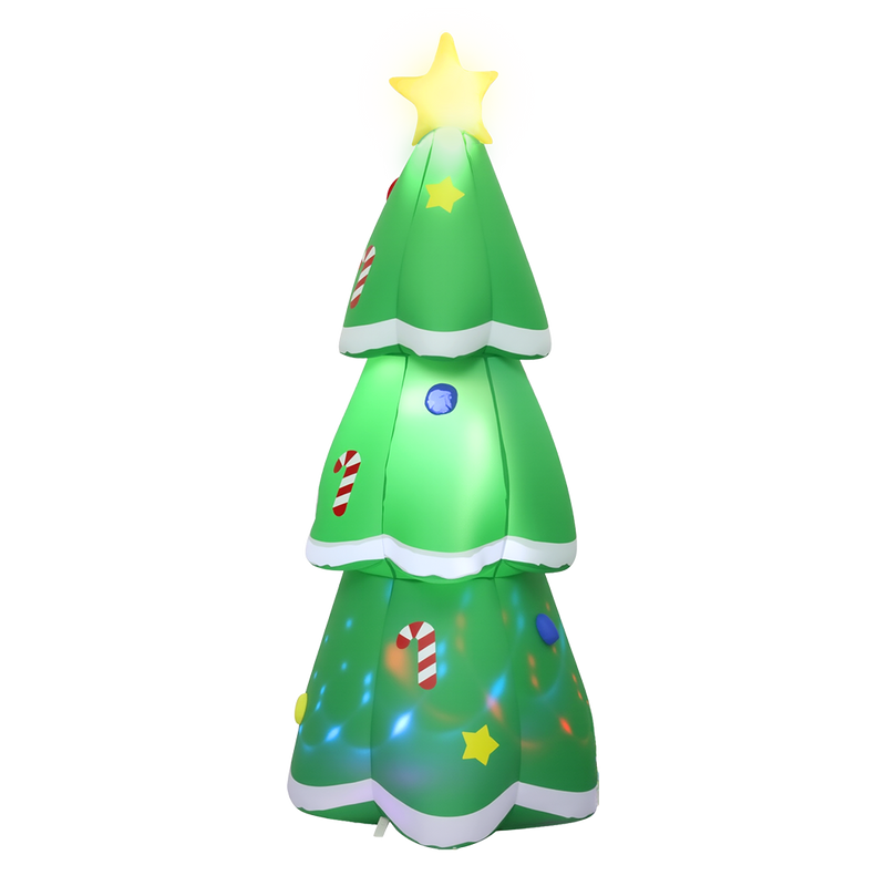 Santaco Inflatable 1.5M Christmas Tree Flashing Light-1952534170152603656