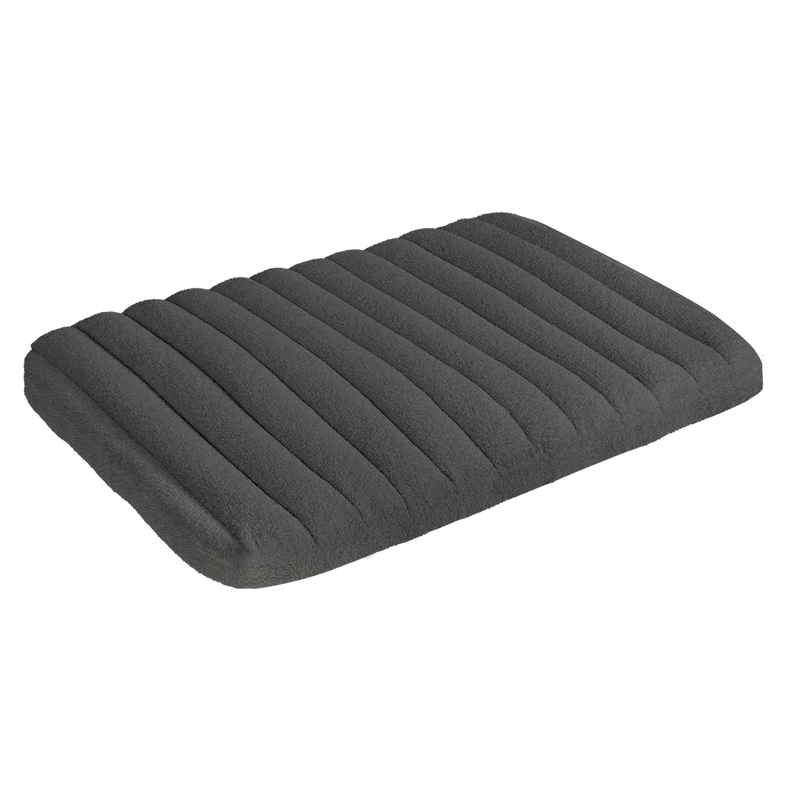 Pawz L Size Orthopedic Dog Bed with Sherpa Plush Removable Cover in Grey-1954802481632514056