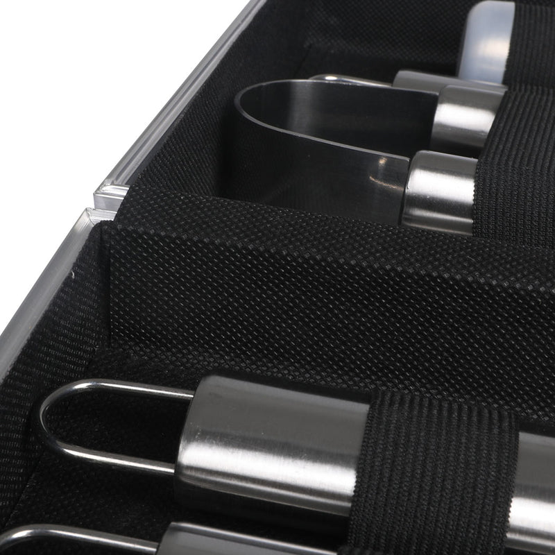 Moyasu 18Pcs BBQ Tool Set Stainless-1954802905827643397