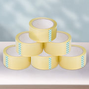 6 Rolls Packing Packaging Tape 45mmx75m-1954802469167042566