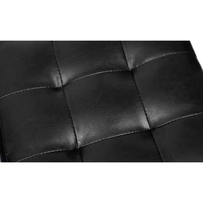 vidaXL Cubed Stools Black