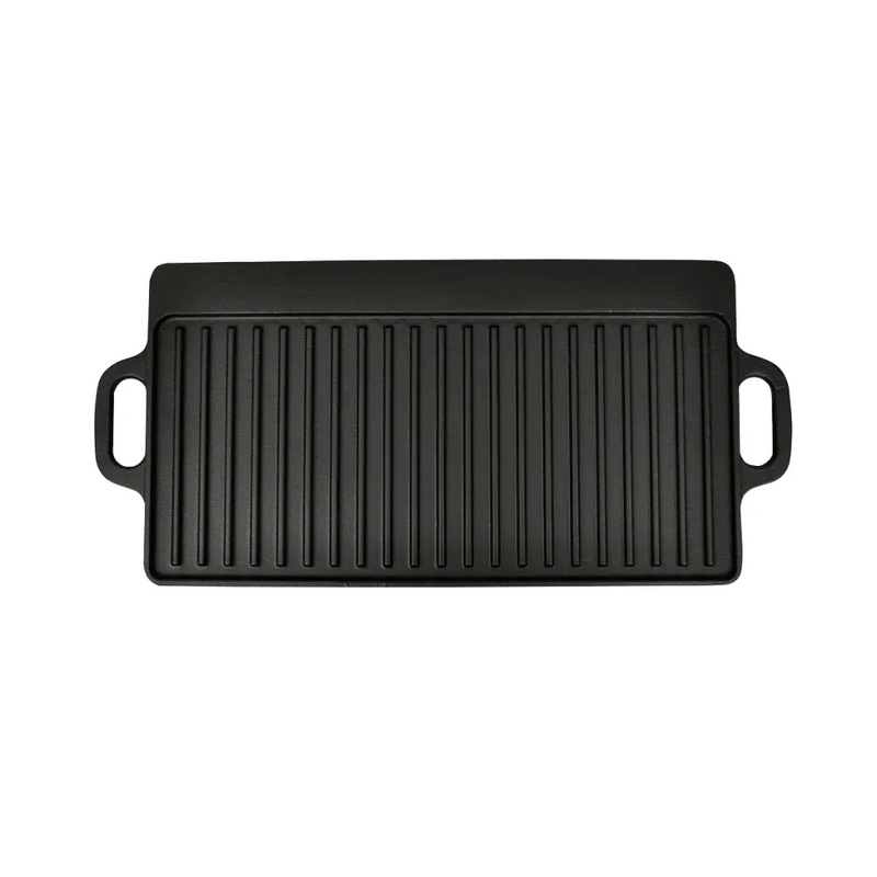Grill Platter Cast Iron Reversible 50x23 cm