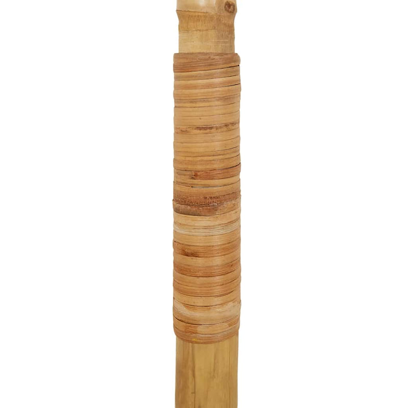 vidaXL Bamboo Garden Parasol with Banana Leaf Roof 210 cm