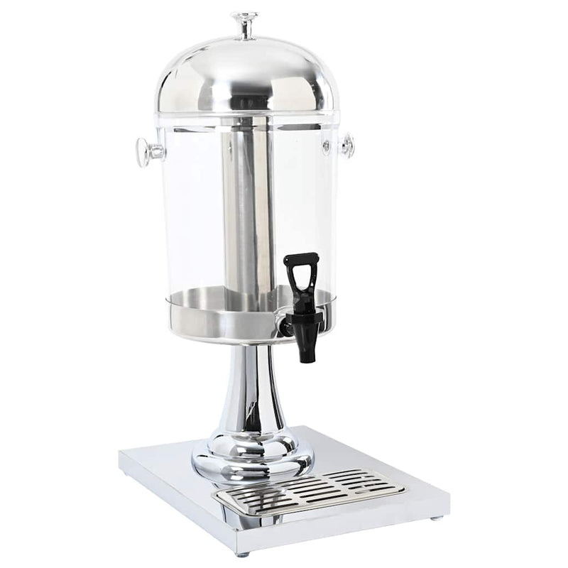 vidaXL Juice Dispenser Stainless Steel 8 L