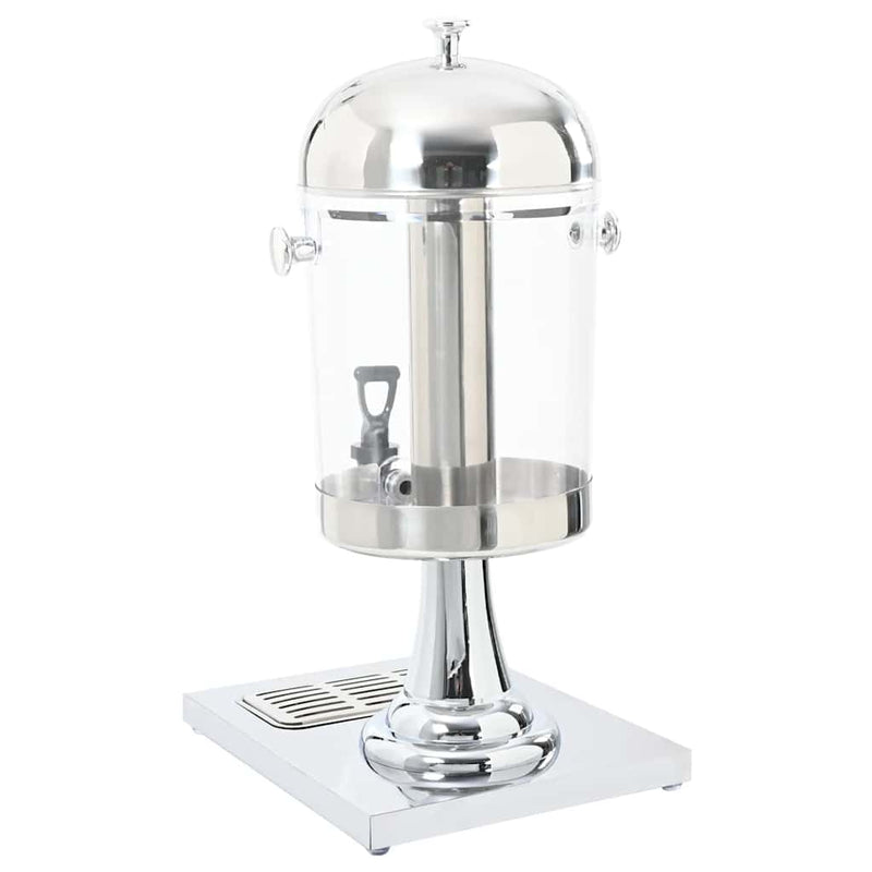 vidaXL Juice Dispenser Stainless Steel 8 L