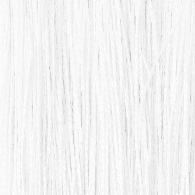 String Curtains 2 pcs 100x250 cm White