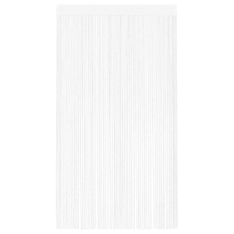 vidaXL String Curtains 2 pcs 140x250 cm White