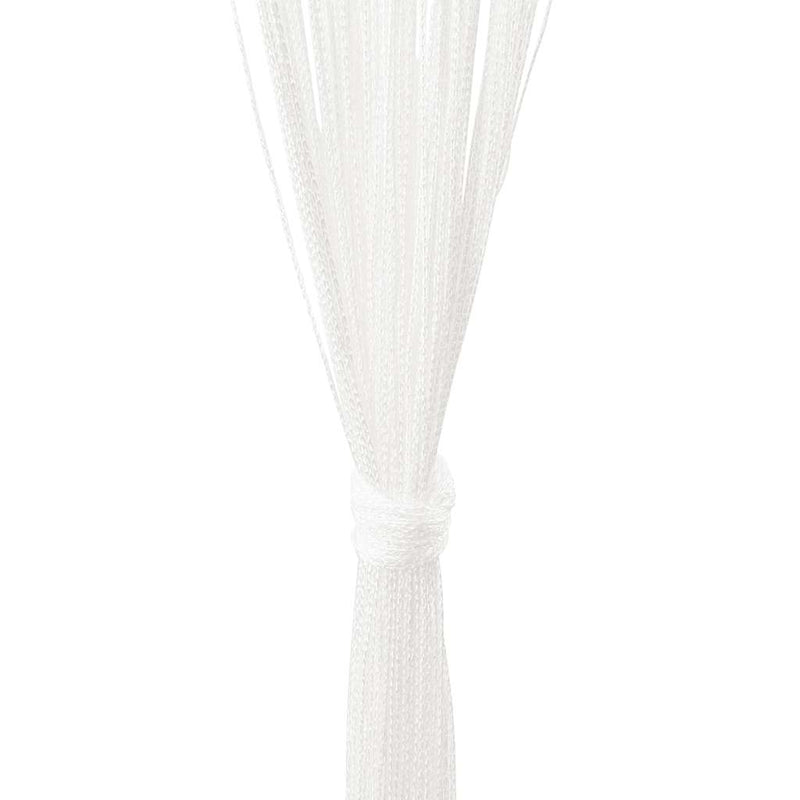 vidaXL String Curtains 2 pcs 140x250 cm White