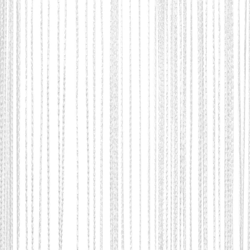 vidaXL String Curtains 2 pcs 140x250 cm White