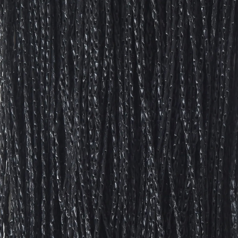 String Curtains 2 pcs 140x250 cm Black